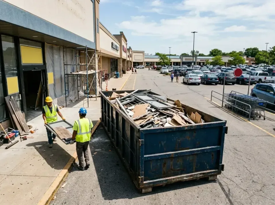 retail-store-renovation-debris-003 — frequently asked questions, Roll-off Dumpster Rentals in Lexington, MO